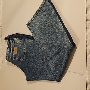 NWT Wrangler Westward 626 High Rise Bootcut Jeans Earthwash acid sz 33/32